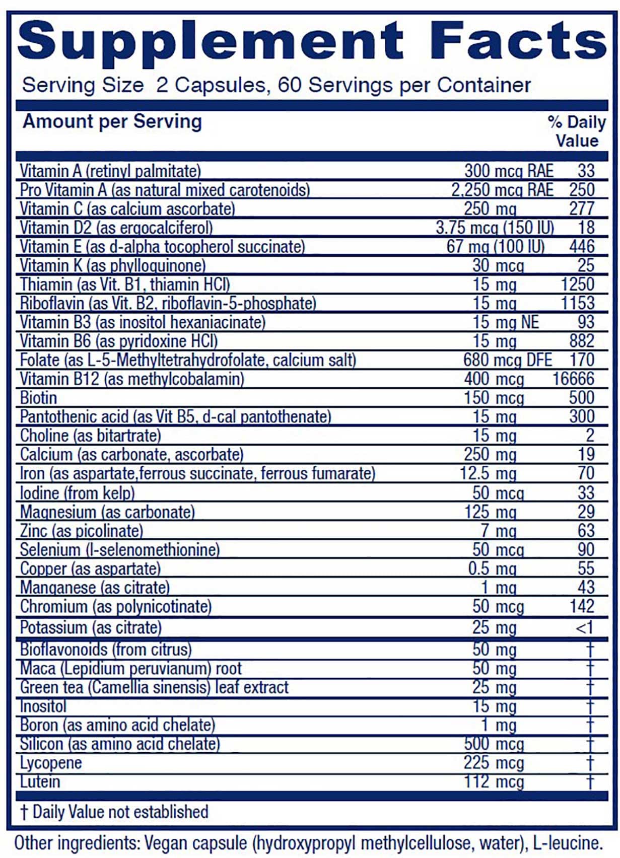 Vitanica FemTeen Symmetry