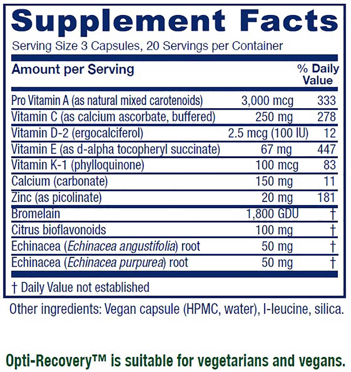 Vitanica Opti-Recovery