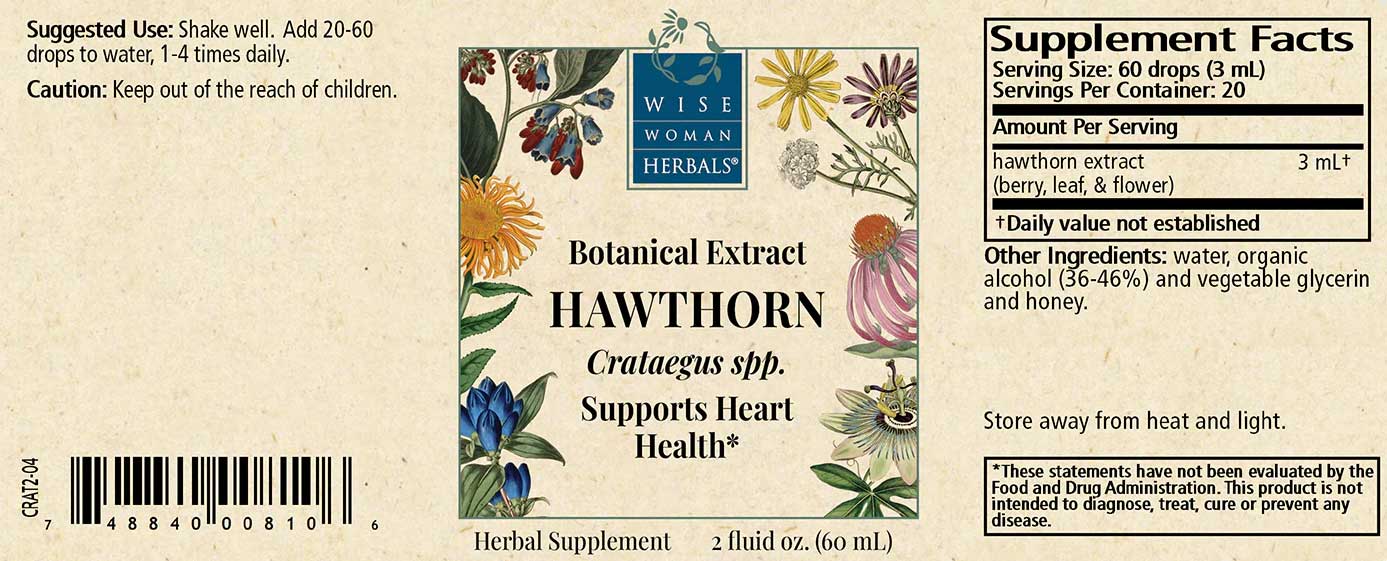 Wise Woman Herbals Hawthorn Crataegus Spp.