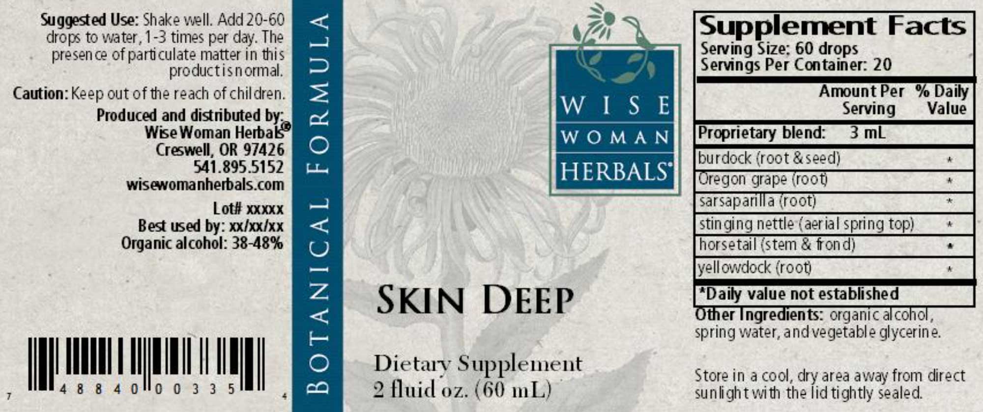 Wise Woman Herbals Skin Deep