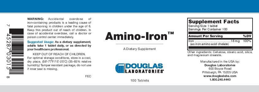 Douglas Laboratories Amino-Iron