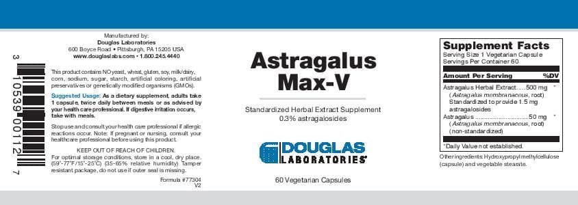 Douglas Laboratories Astragalus Max-V