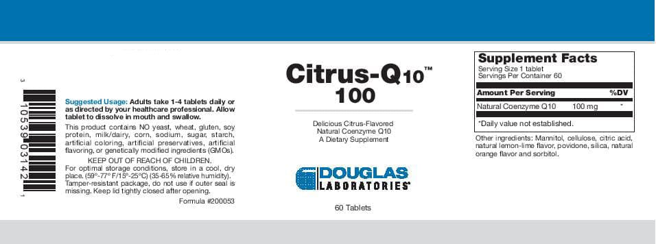 Douglas Laboratories Citrus-Q10 100