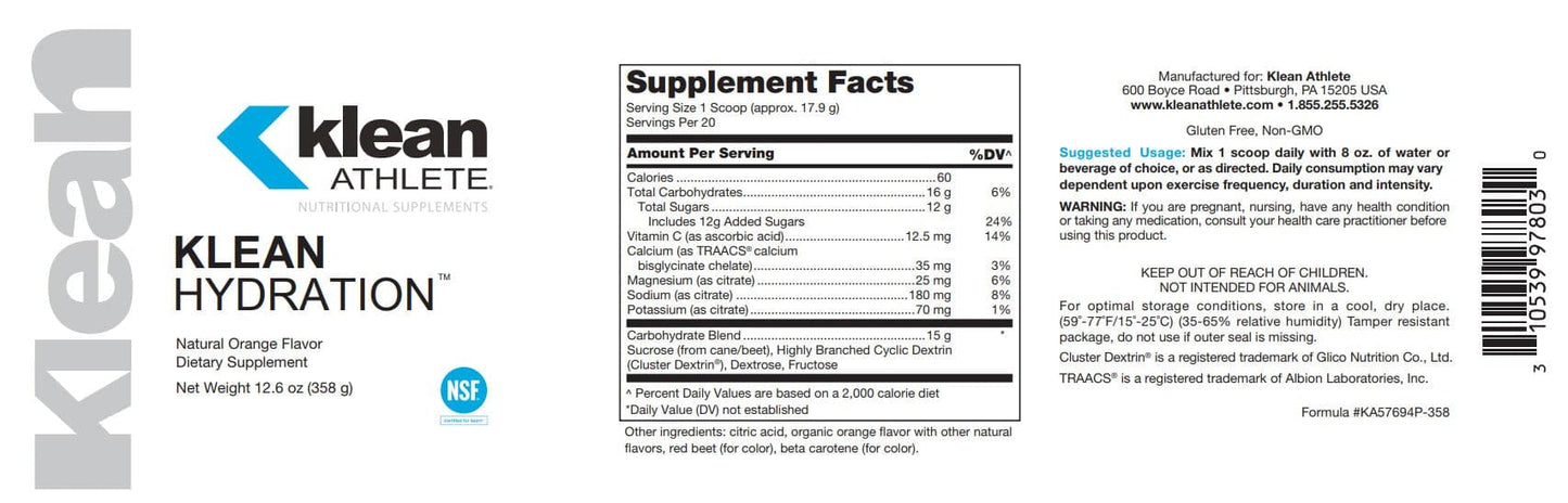 Douglas Laboratories Klean Hydration
