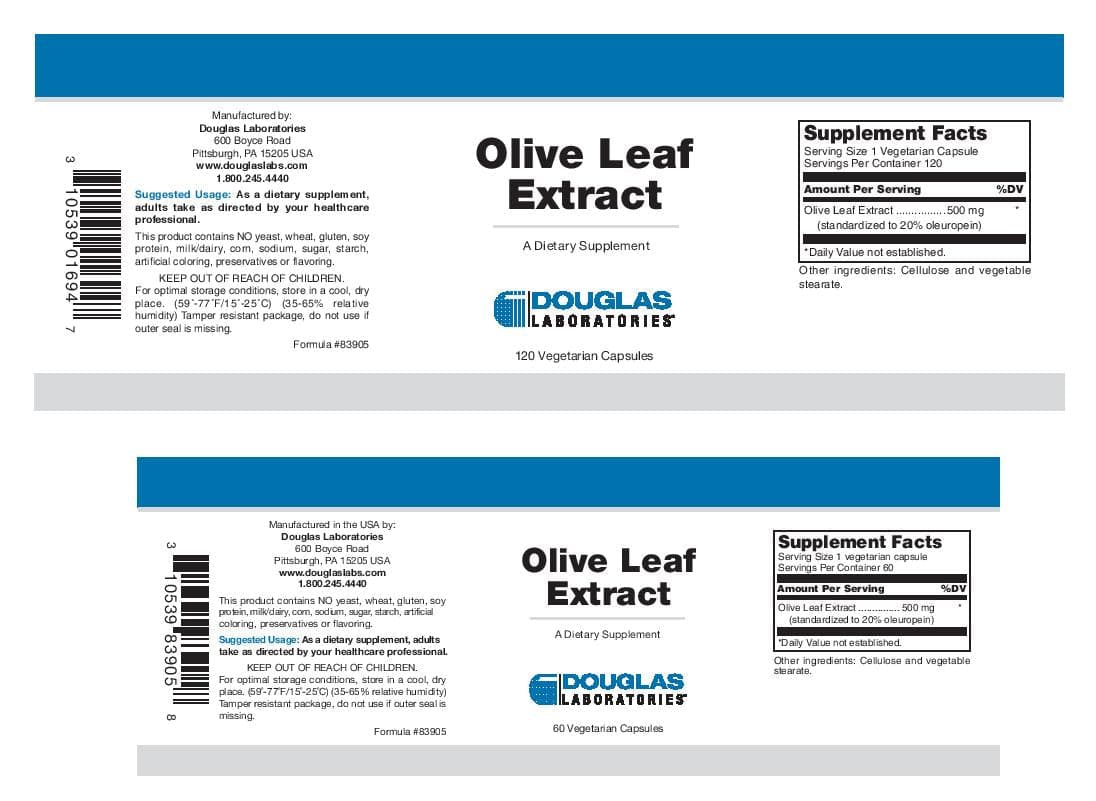 Douglas Laboratories Olive Leaf Extract