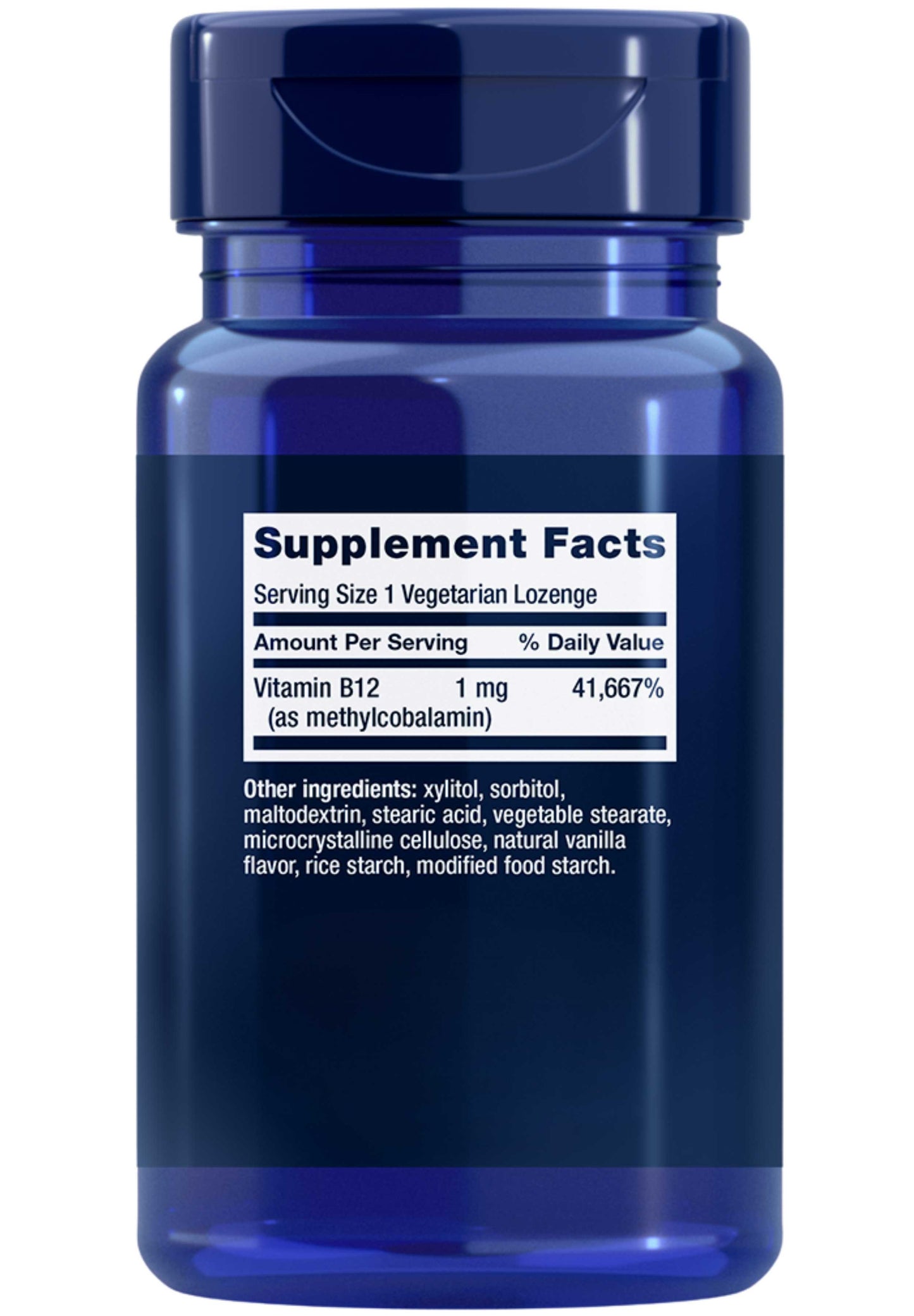 Life Extension Vitamin B12 Methylcobalamin