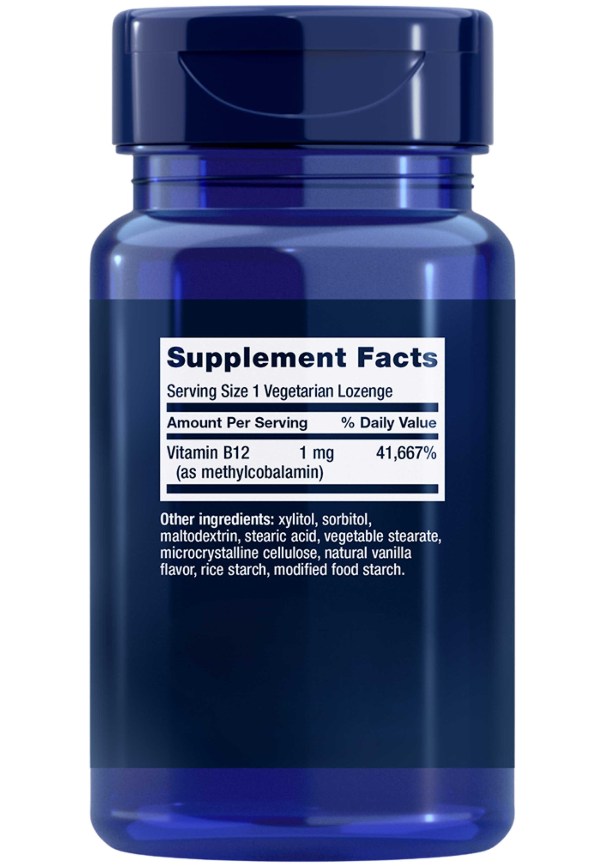 Life Extension Vitamin B12 Methylcobalamin