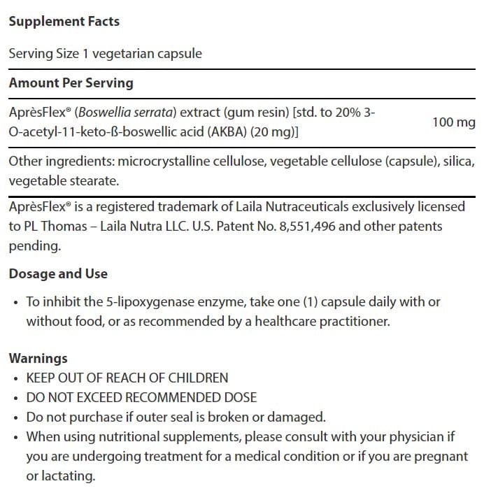 Life Extension 5-LOX Inhibitor with AprèsFlex
