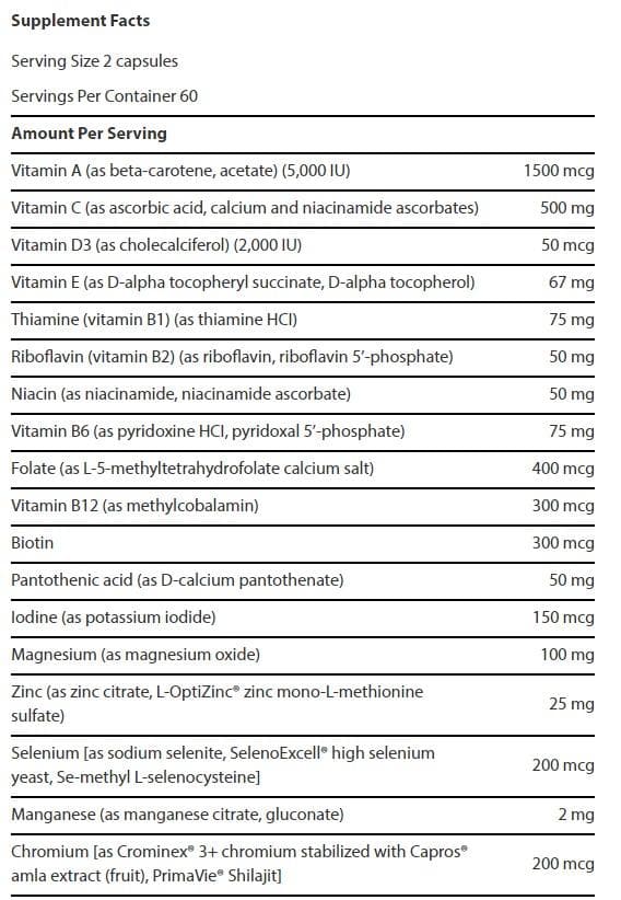 Life Extension Two-Per-Day