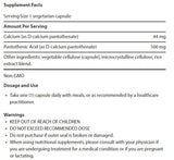 Life Extension Pantothenic Acid