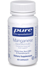 Pure Encapsulations Manganese (aspartate/citrate)