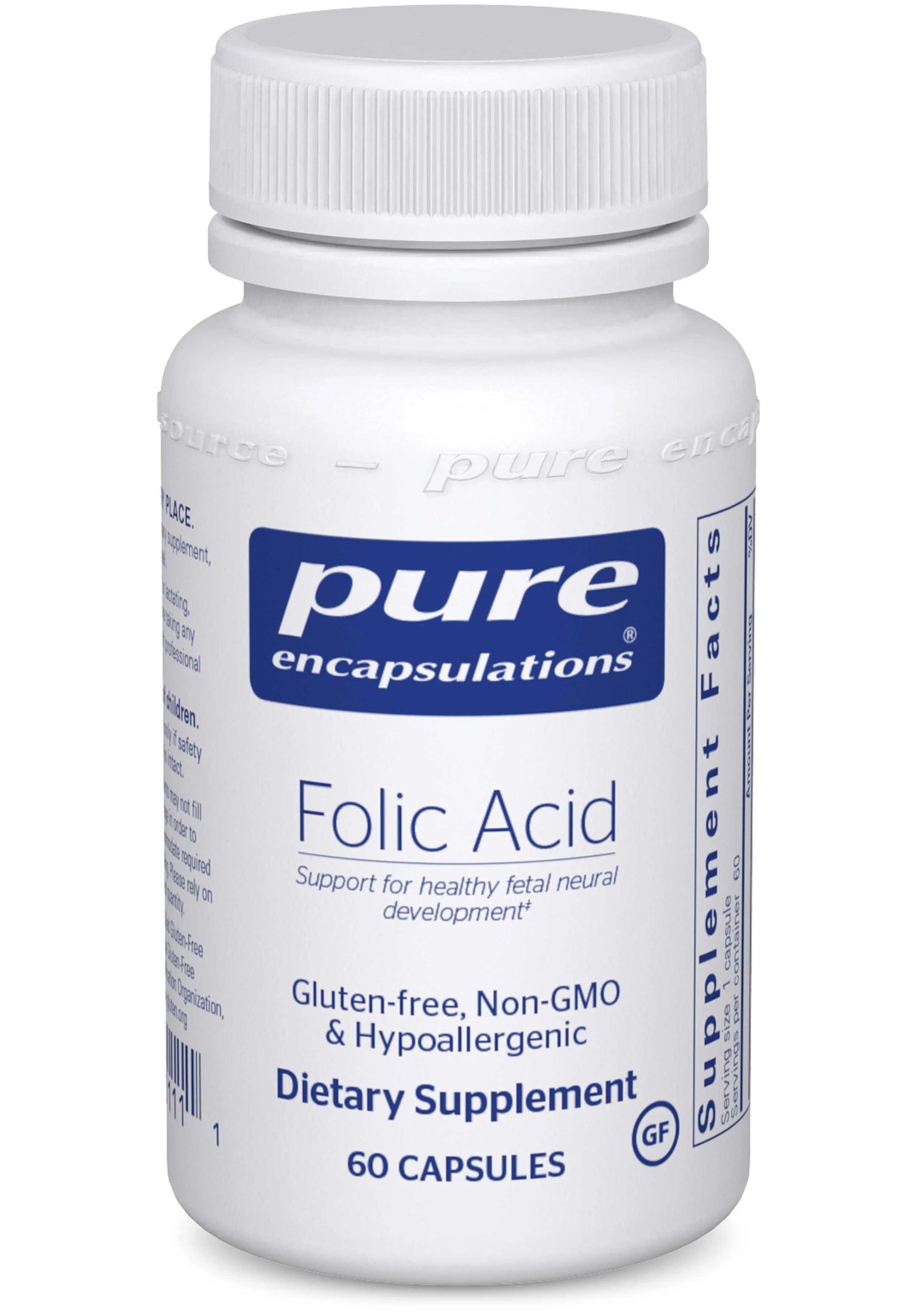 Pure Encapsulations Folic Acid
