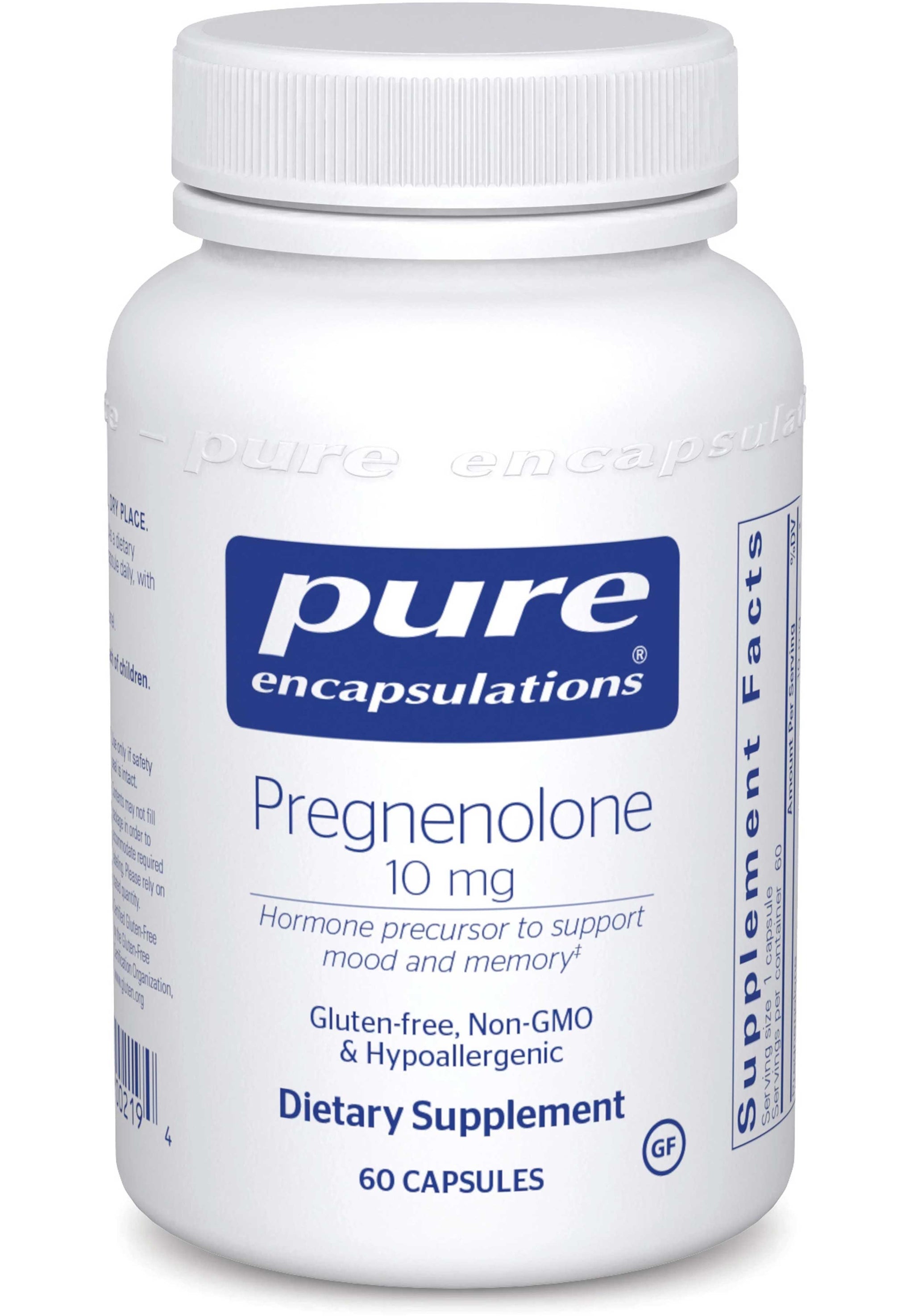 Pure Encapsulations Pregnenolone 10mg