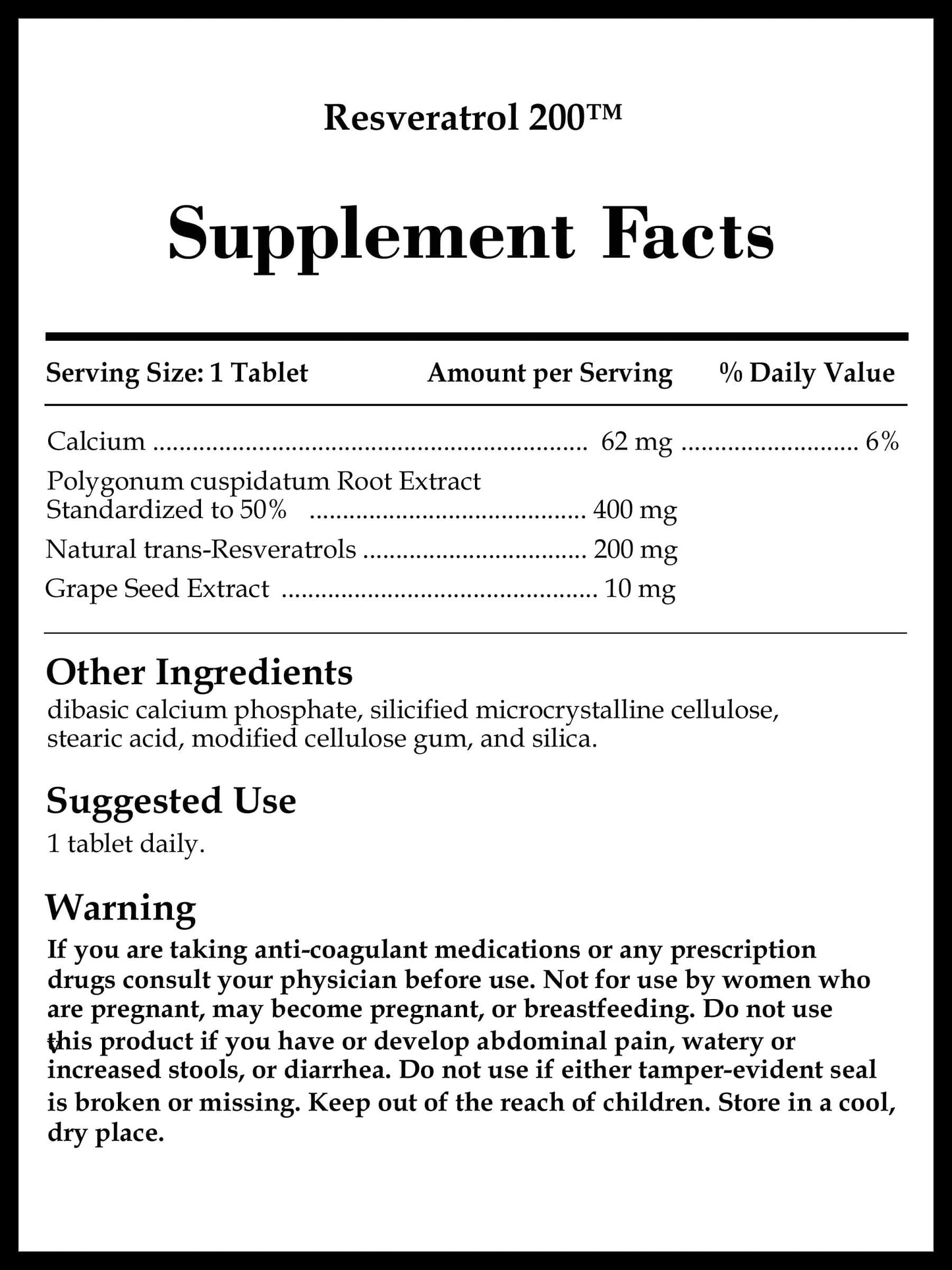 Source Naturals Resveratrol 200™